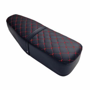 Sedež dolgi Tomos APN4/T12/T14 prešit rdeč